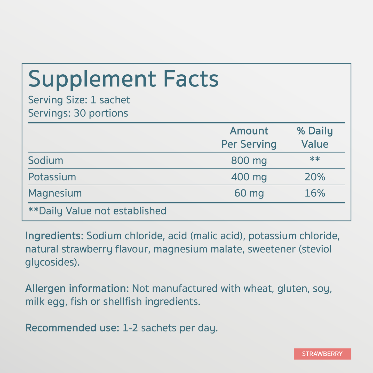 <tc>SALTE</tc> Fresa – paquete de 30