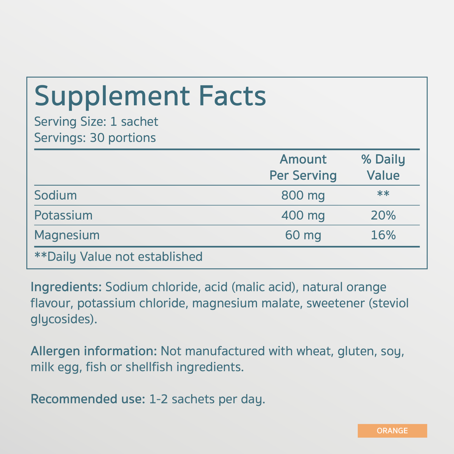 SALTE Orange – 30-pack